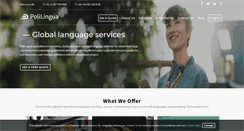 Desktop Screenshot of polilingua.com